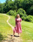 Amalfi Dress | Coral Red