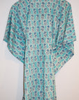 Amisha Short Kaftan | Aquamarine