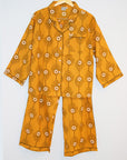Cotton Pajama Set | Plumes Amber