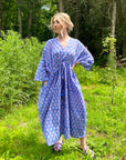 Capri Kaftan Dress | Summer Blue