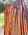 Easy Pant | Toffee Black Stripe