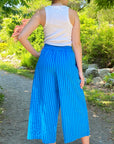 Easy Pant | Blue Stripe