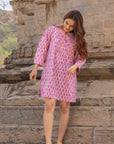 Haveli Tunic Dress | Clay