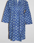 Haveli Tunic Dress | Cerulean