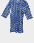Haveli Tunic Dress | Cerulean