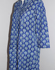 Haveli Tunic Dress | Cerulean