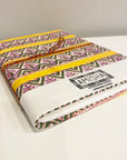 Handmade Paper Grande Journal | Lemon Stripe