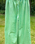 Isla Pant | Green Stripe