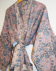 Jakarta Midi Robe | Mauve Floral