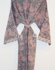 Jakarta Midi Robe | Mauve Floral
