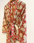 Jakarta Midi Robe | Brick