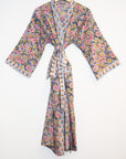 Kerala Long Robe | Ash Floral