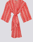 Kerala Short Robe | Dot Dash Poppy