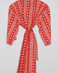 Kerala Short Robe | Dot Dash Poppy