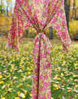 Kerala Long Robe | Hibiscus