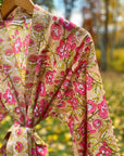 Kerala Long Robe | Hibiscus