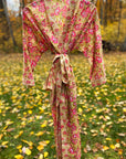 Kerala Long Robe | Hibiscus