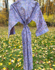 Kerala Long Robe | Lilac