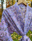 Kerala Long Robe | Lilac