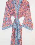 Kerala Short Robe | Aurora Pink