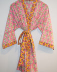 Kerala Short Robe | Pink
