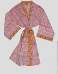 Kerala Short Robe | Pink