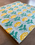 Set of 4 Napkins | Block Floral Sage
