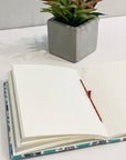 Handmade Paper Small Journal | Indigo Geo