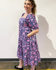Seville Dress | Shadow Floral Midnight