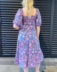 Seville Dress | Shadow Floral Midnight