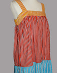 Siesta Midi Dress | Mixed Stripes