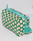 Small Waterproof Travel Pouch | Mini Suns Green