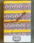 Handmade Paper Grande Journal | Lemon Stripe