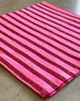 Set of 4 Cotton Napkins | Berry Stripe