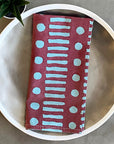 Set of 4 Cotton Napkins | Dot Dash Henna