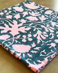 Set of 4 Cotton Napkins | Shadow Floral Midnight