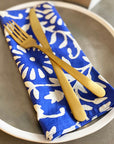 Set of 4 Cotton Napkins | Blooms Royal
