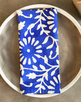 Set of 4 Cotton Napkins | Blooms Royal