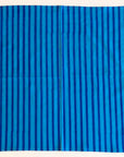 Set of 4 Cotton Napkins | Blue Stripe