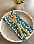 Set of 4 Cotton Napkins | Vines Forest