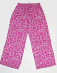 Cotton Pajama Set | Blooms Pink
