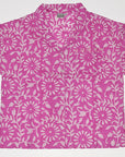 Cotton Pajama Set | Blooms Pink
