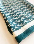 Cotton Silk Scarf | Vines Forest