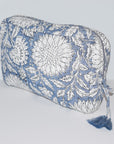 Crescent Waterproof Cosmetic Bag | Thistle