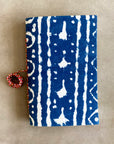 Handmade Paper Small Journal | Indigo Geo