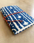 Handmade Paper Small Journal | Indigo Geo