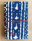 Handmade Paper Small Journal | Indigo Geo