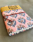 Handmade Paper Small Journal | Pink Floral