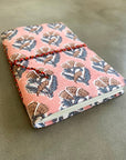 Handmade Paper Small Journal | Pink Floral