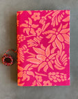 Handmade Paper Medium Journal | Flora Coral